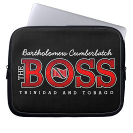 The Boss Trinidad und Tobago Laptopschutzhülle
