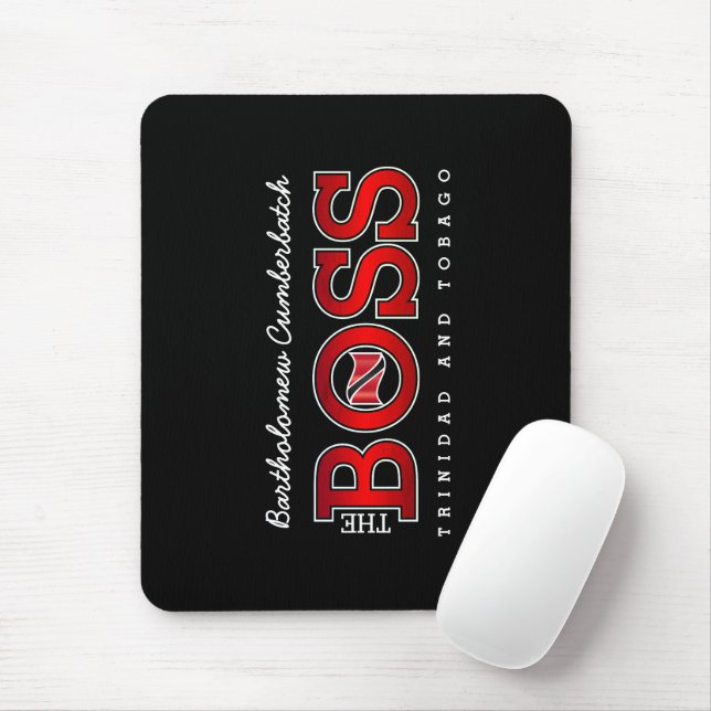 The Boss Trinidad und Tobago Mousepad (Mit Mouse)