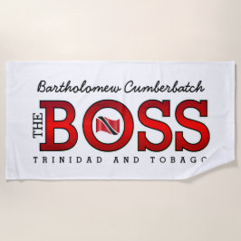 The Boss Trinidad und Tobago Strandtuch
