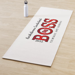 The Boss Trinidad und Tobago Yogamatte