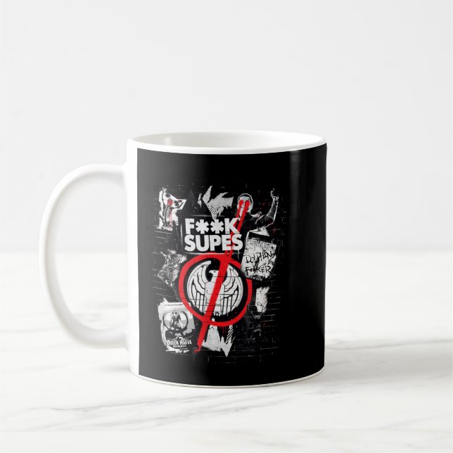 The Boys Anti-Supes Graffiti  Kaffeetasse (Links)
