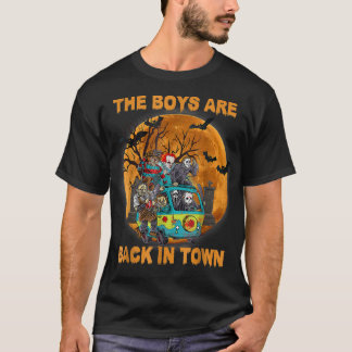 The Boys Are Back In Town Funny Halloween T-Shirt
