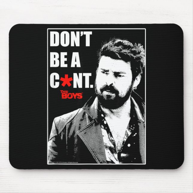 The Boys Butcher Don't Be A... Small  Mousepad (Vorne)