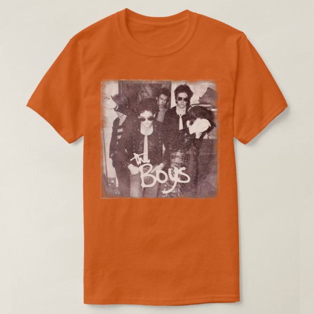 The Boys English Rock FanArt Tribute T-Shirt (Design vorne)