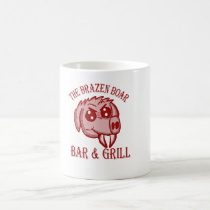 The Brazen Boar Bar und Grill Kaffeetasse
