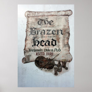 The Brazen Head Pub, Dublin, Irland Poster