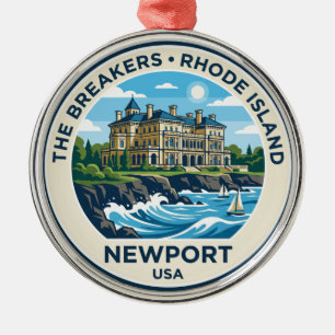 The Breakers USA Ornament Aus Metall