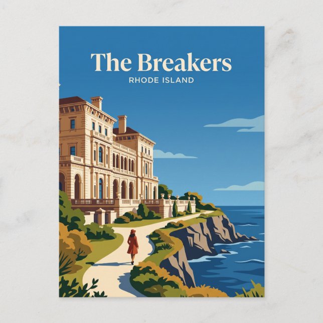 The Breakers USA Postkarte (Vorderseite)