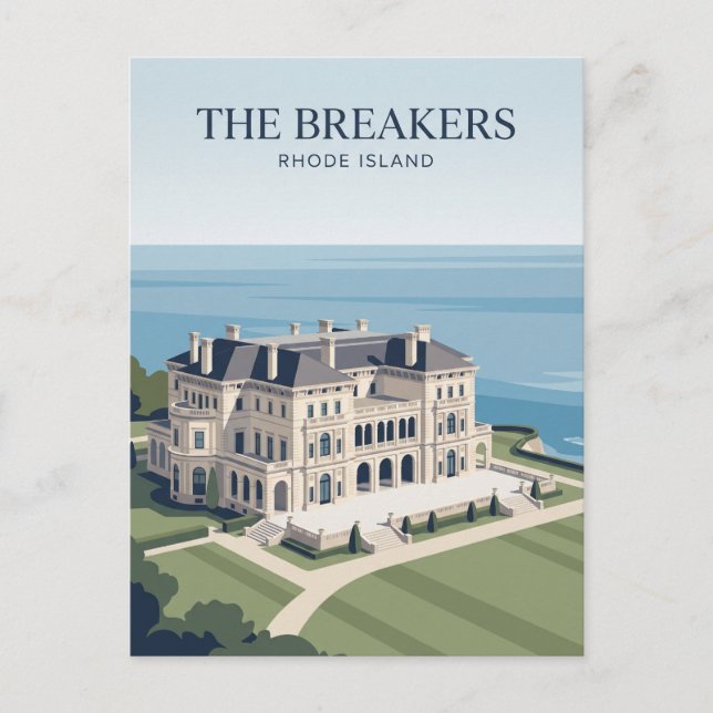 The Breakers USA Postkarte (Vorderseite)