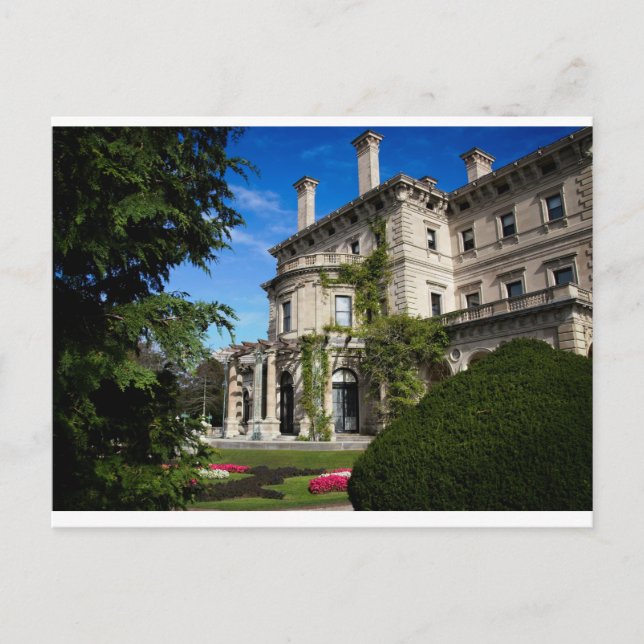 The Breakers: Vanderbilts Summer Zuhause Postkarte (Vorderseite)