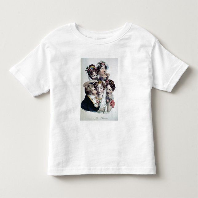 The Bride, c.1820 (litho) Kleinkind T-shirt (Vorderseite)