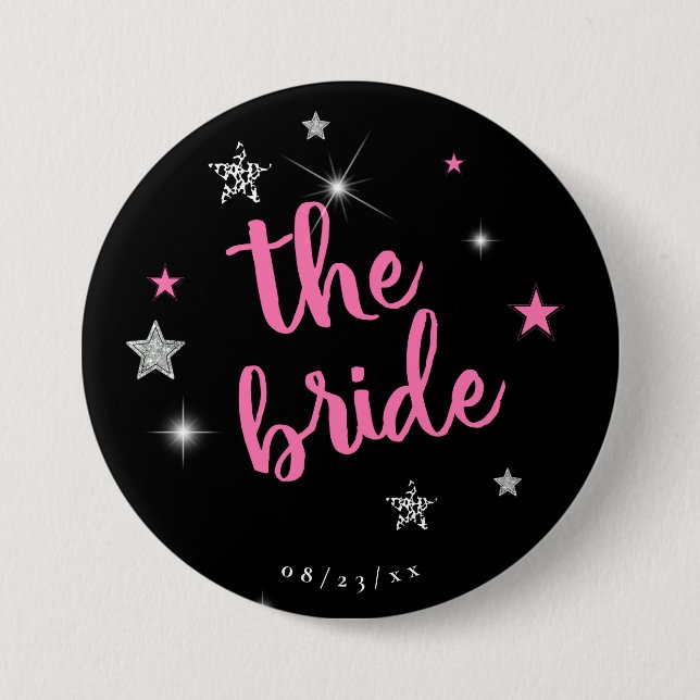 The Bride Disco Bachelorette ID925 Button (Vorderseite)