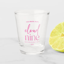 The Bride Is On Cloud Nine Pink Bachelorette Party