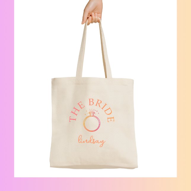 The Bride! Ring Bachelorette Party Tragetasche (The Bride! Ring Bachelorette Party Tote Bag)