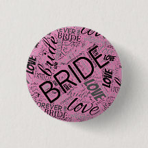 The Bride Word Cloud Black ID253