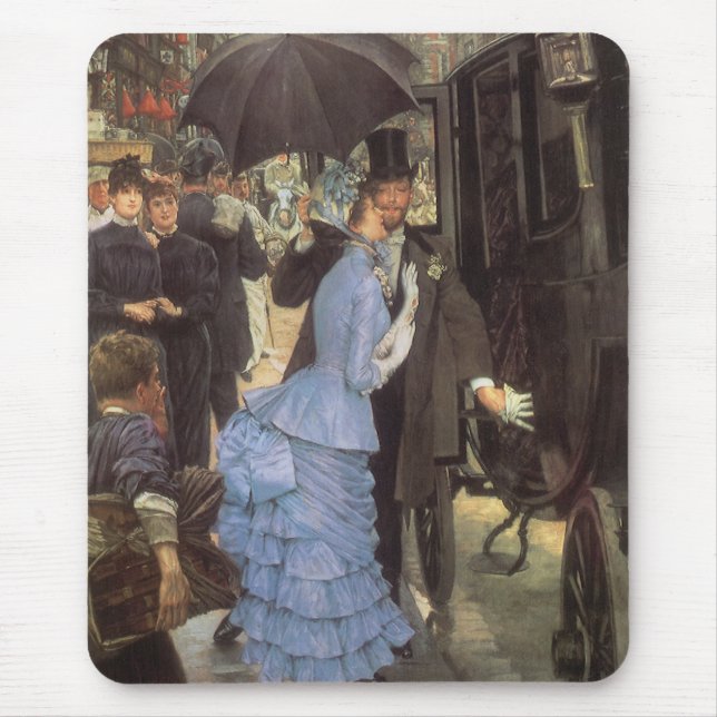 The Bridesmaid (alias The Traveller) von James Tis Mousepad (Vorne)