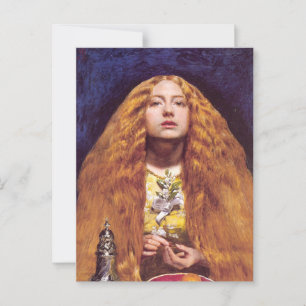 The Bridesmaid, c.1851, von John Everett Millais Postkarte