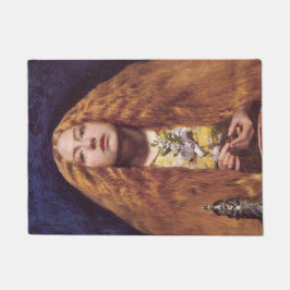 The Bridesmaid (von John Everett Millais) Fußmatte