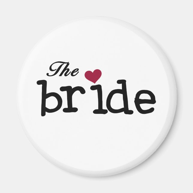 The Bridge Black mit Red Heart Magnet (Vorne)