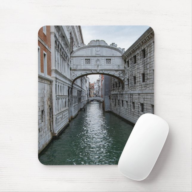 The Bridge of Sighs Venice Italy Mousepad (Mit Mouse)