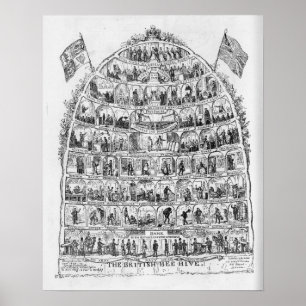 The British Biene, 1867 Poster