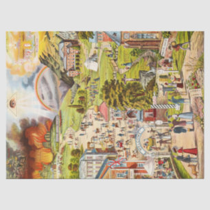 The Broad and Narrow Way by British SChool Seidenpapier