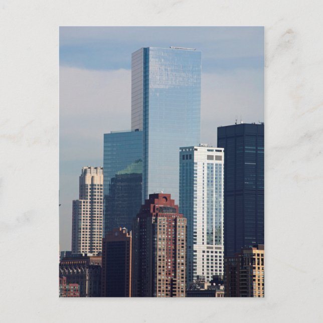 The Broad Financial Center Manhattan New York Postkarte (Vorderseite)