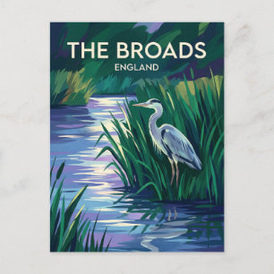 The Broads Vereinigtes Königreich Postkarte