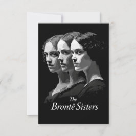 The Brontë Sisters Dankeskarte