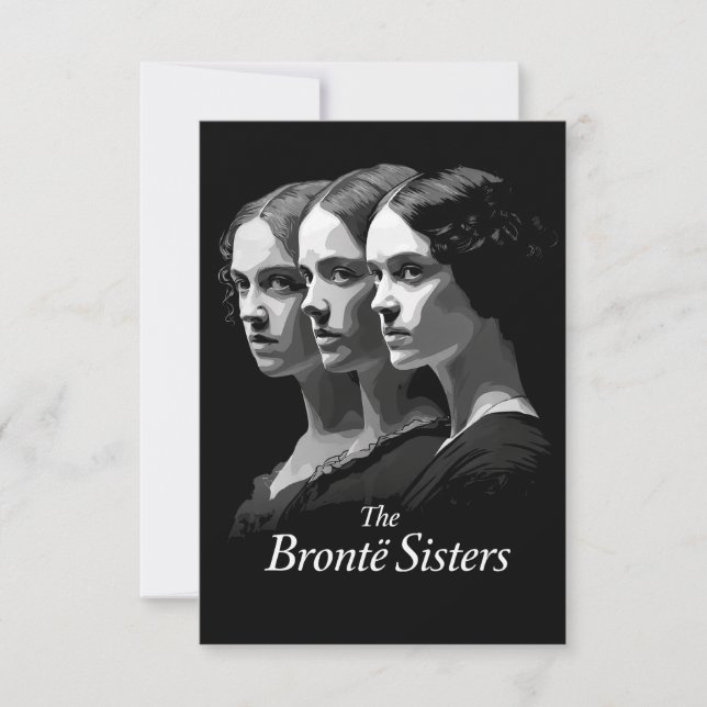 The Brontë Sisters Dankeskarte (Vorderseite)
