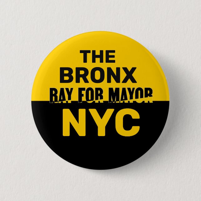 The Bronx for Ray McGuire for NYC Mayor Button (Vorderseite)
