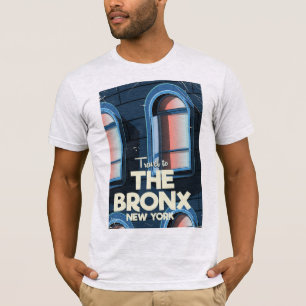 The Bronx New York City Reiseplakat T-Shirt