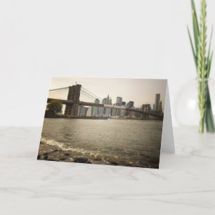 The Brooklyn Bridge, View from Brooklyn Karte