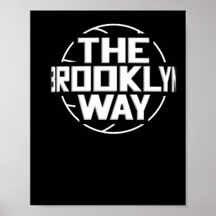 The Brooklyn Way Net Basketball  Poster