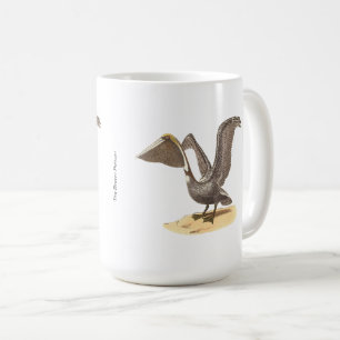 The Brown Pelican (Pelecanus occidentalis) NY Bird Kaffeetasse