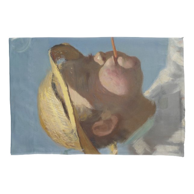 The Bubble Boy (von Paul Peel) Kissenbezug (Vorderseite-Links)