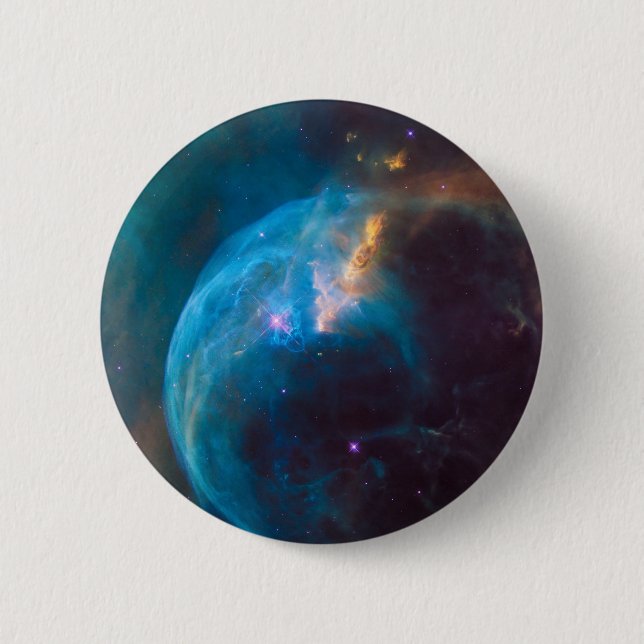 The Bubble Nebula, Ngc 7635. Button (Vorderseite)