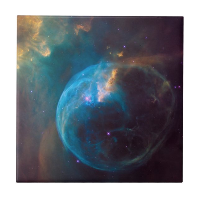 The Bubble Nebula, Ngc 7635. Fliese (Vorderseite)