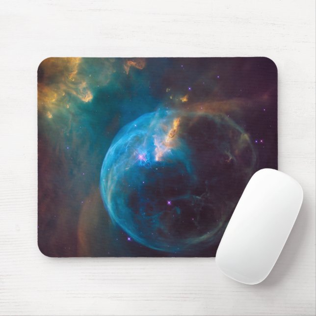 The Bubble Nebula, Ngc 7635. Mousepad (Mit Mouse)