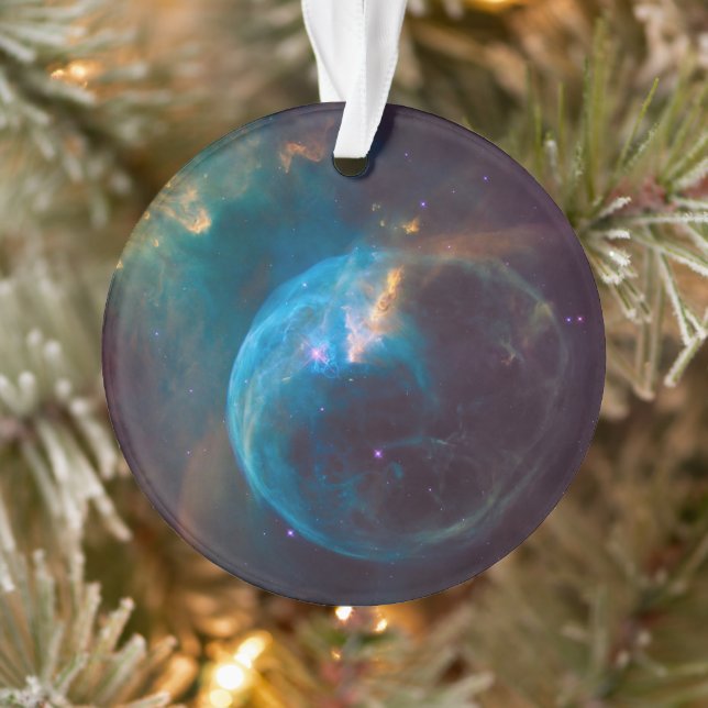 The Bubble Nebula, Ngc 7635. Ornament (Baum)