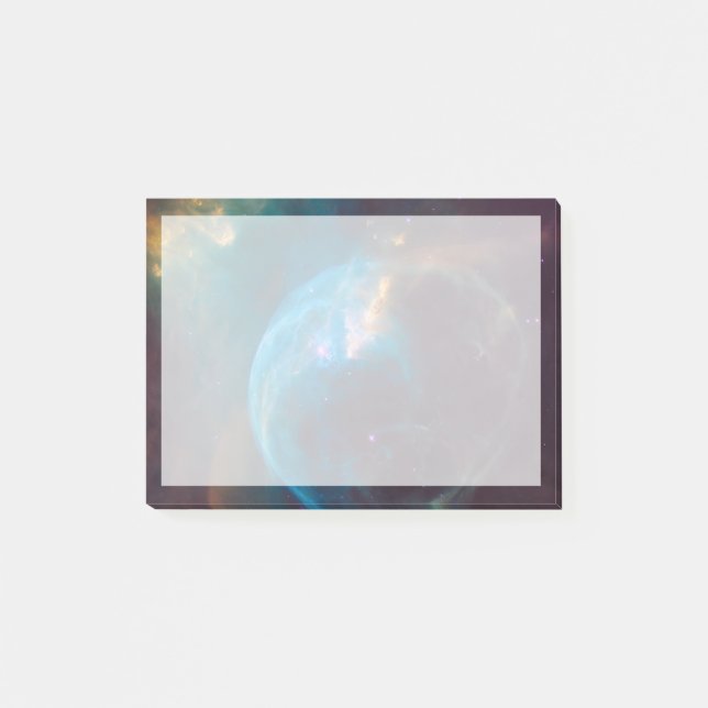 The Bubble Nebula, Ngc 7635. Post-it Klebezettel (Vorderseite)