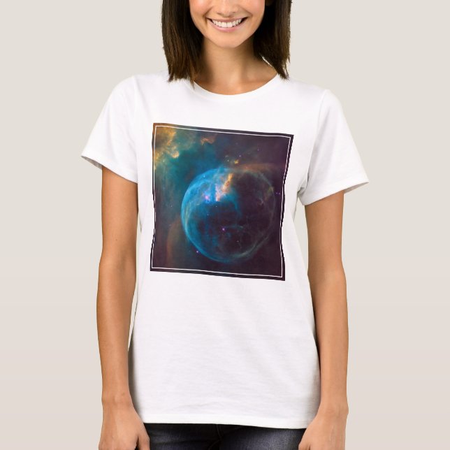 The Bubble Nebula, Ngc 7635. T-Shirt (Vorderseite)
