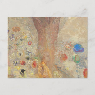 The Buddha by Odilon Redon Postkarte