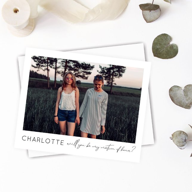 The Budget Be My Matron of Honor Foto Vorschlag Sk (Von Creator hochgeladen)