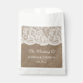 The Burlap & Lace Wedding Collection Geschenktütchen