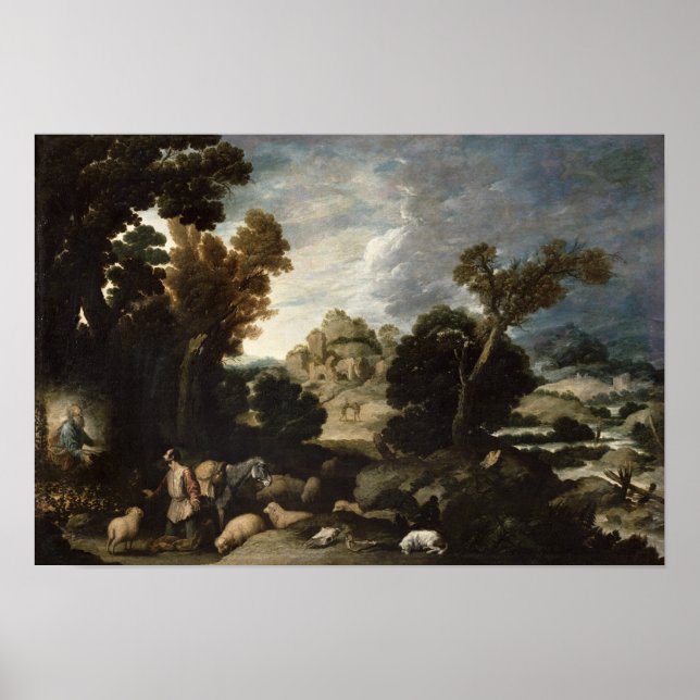 The Burning Bush, c.1635 Poster (Vorne)