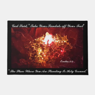"The Burning Bush"-Doormat Fußmatte