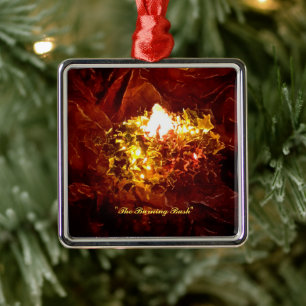 "The Burning Bush" Ornament