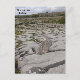 The Burren, Grafschaft Clare, Irland. Postkarte