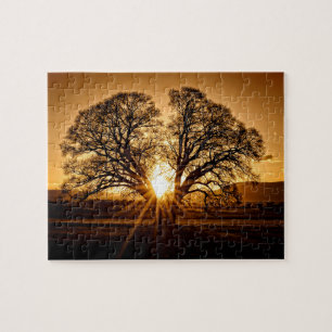 The Burst of Sunset - 8x10 - 110 Stk. Puzzle
